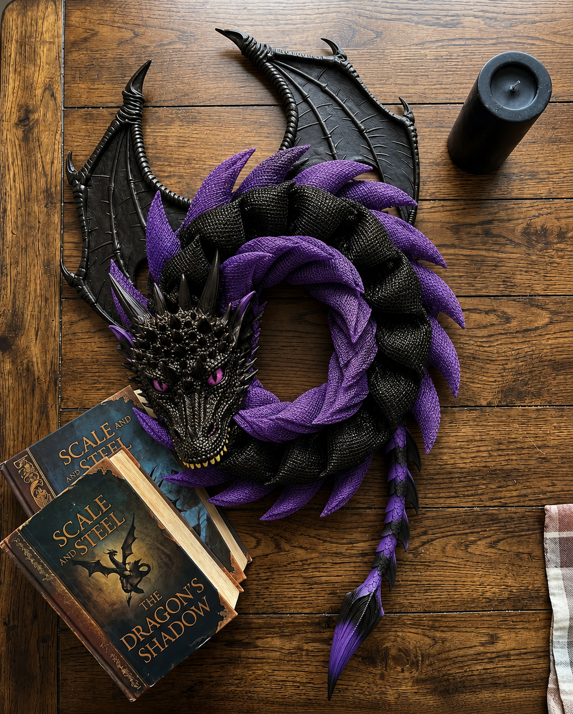 Wilfred Handmade Dragon Wreath