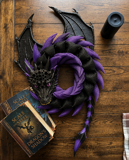 Wilfred Handmade Dragon Wreath